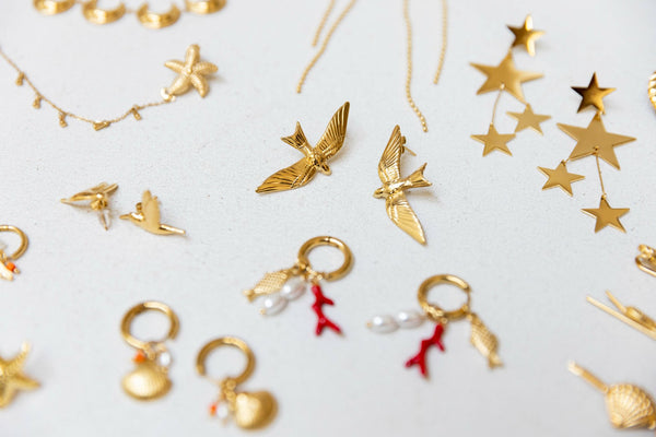 Pendientes multi estrellas