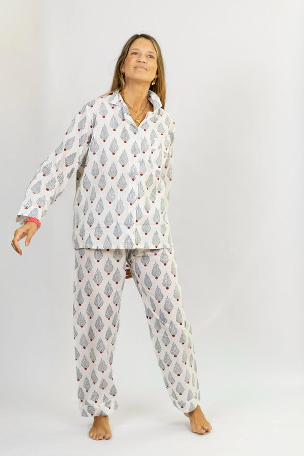 Pijama Cas Gris
