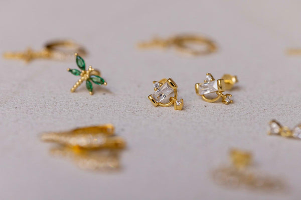 Piercing rosca libélula