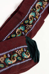 Calcetines largo granate