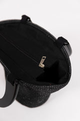 Bolso sombrero negro