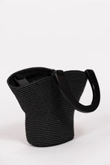 Bolso sombrero negro