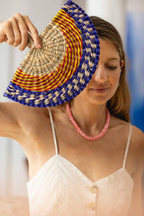 Collar multibolitas coral