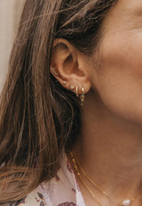 Pendientes barra circonitas