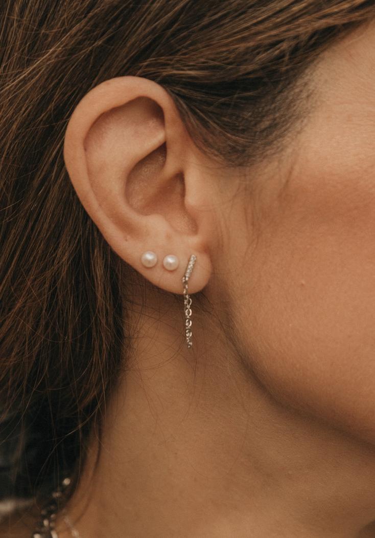 Pendientes perlas perlitas