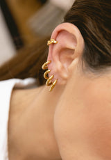 Ear cuff hojitas