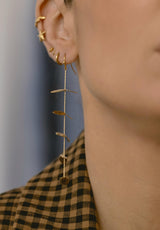 Pendientes hojitas