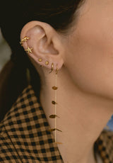Pendientes hojitas