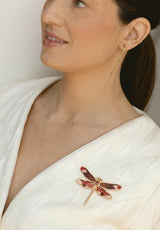 Pendientes triple cadena bolitas