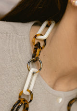 Collar eslabones carey