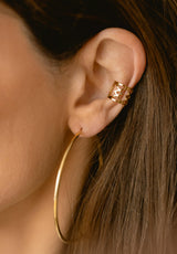 Ear cuff grueso mosaico