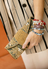 Bolso negro glam
