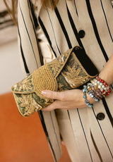 Bolso negro glam