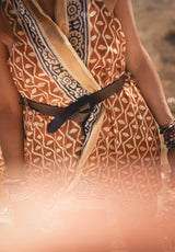 Pareo vestido cenefa soles