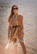 Pareo vestido cenefa soles