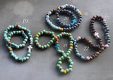 Pulsera Rosario Cerámica Muñeca grande