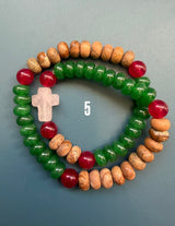 Rosario pulsera dos vueltas