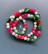 Rosario pulsera collar piedra niño