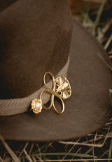 Broche Infinito Abeja Perla