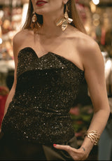 Pendientes flor dorada gigante