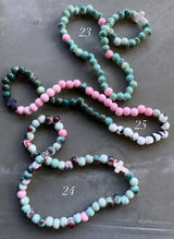 Pulsera Rosario Cerámica Muñeca grande