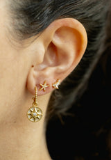 Pendientes Coronita Brillante