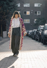 Chaqueta kaftan buganvilla