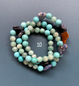 Rosario pulsera collar piedra niño