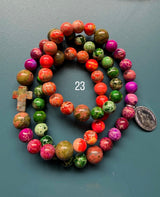 Rosario pulsera collar medalla
