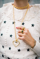 Colgante Corazón Piedra