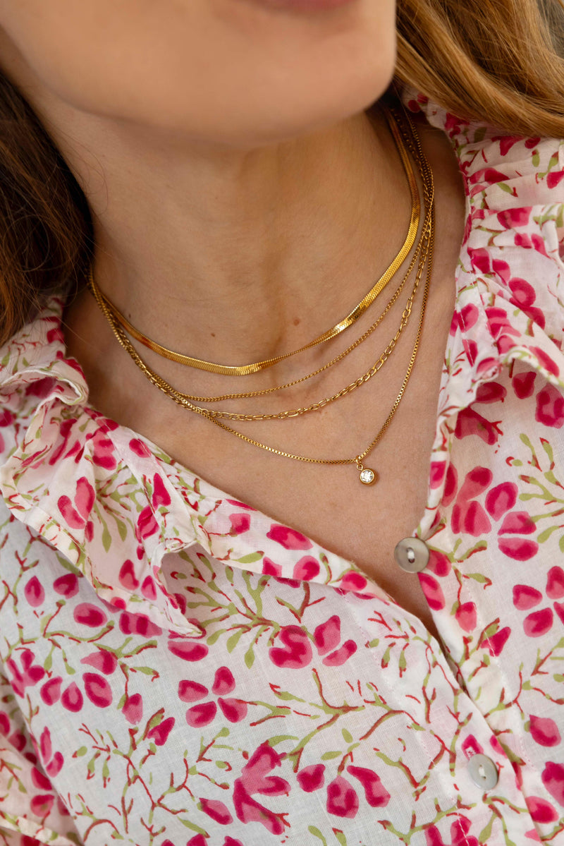 Colgante cuatro cadenas