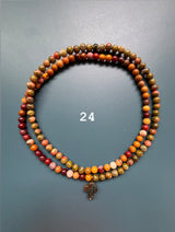 Collar / pulsera piedras cruz