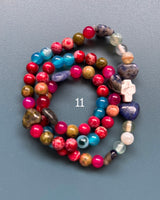 Rosario pulsera collar piedra niño