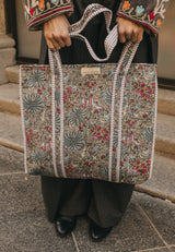 Bolso Tote Bag flor colorines