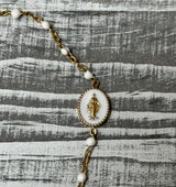 Pulsera Virgen Blanca