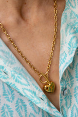 Colgante Eslabón corazón