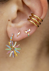 Ear cuff gordo triple