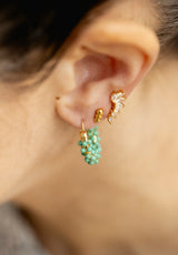 Aros incrustación Verde