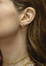 Pendientes alargados circonitas