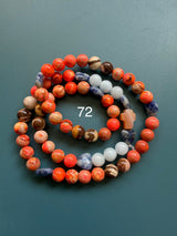Rosario pulsera collar corazón