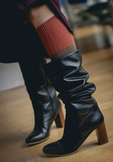 Calcetines tricolor verde