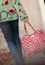 Bolso Tote Bag campanilla roja