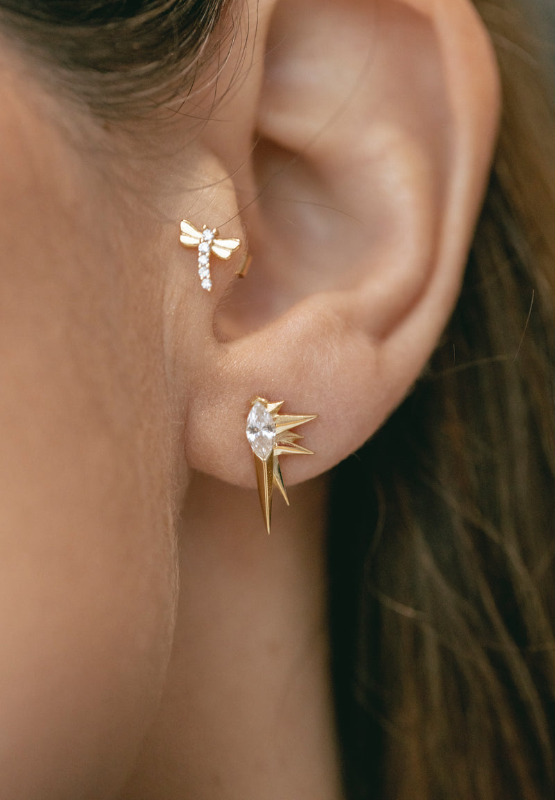 Pendientes Libélula Brillante