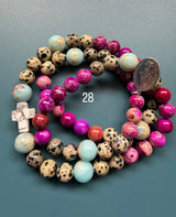 Rosario pulsera collar medalla