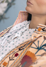 Camisa círculos verdes