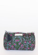 Neceser estampado turquesa L