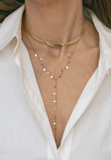 Colgante cadena plana