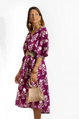 Vestido Caftán Buganvilla