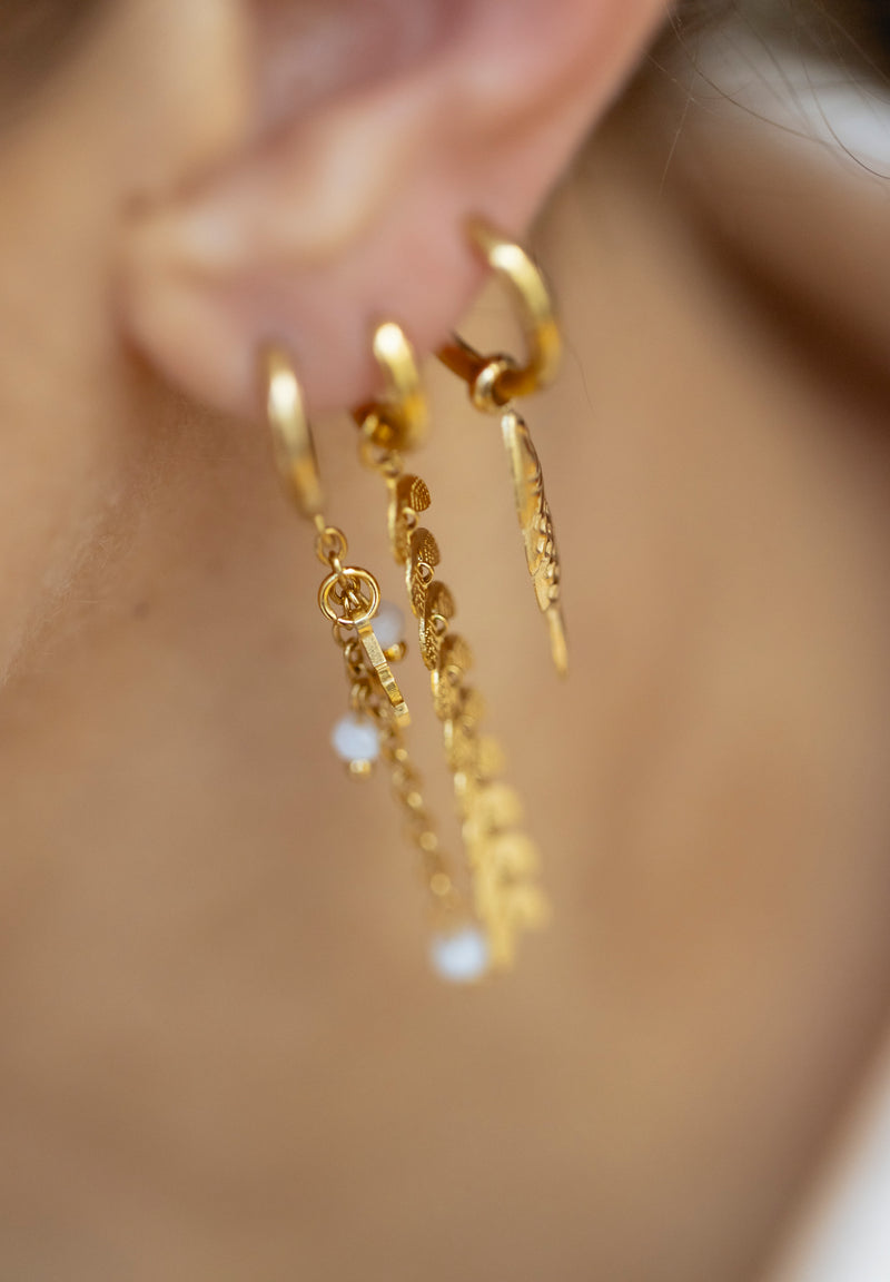 Aros estrellita y cadena