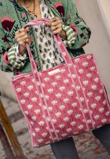 Bolso Tote Bag campanilla roja